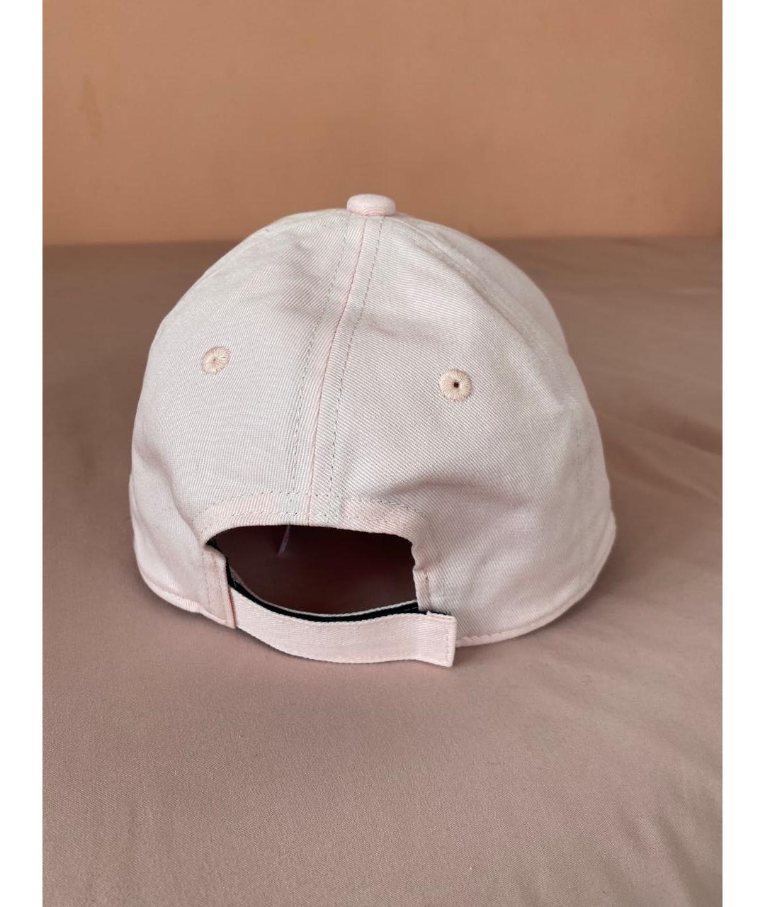 MARC JACOBS Розовая хлопковая кепка, фото 6