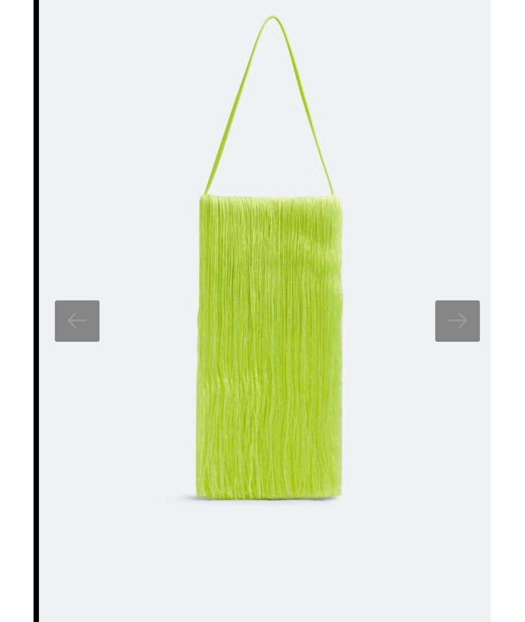 ALEXANDER WANG Салатовая сумка через плечо, фото 3