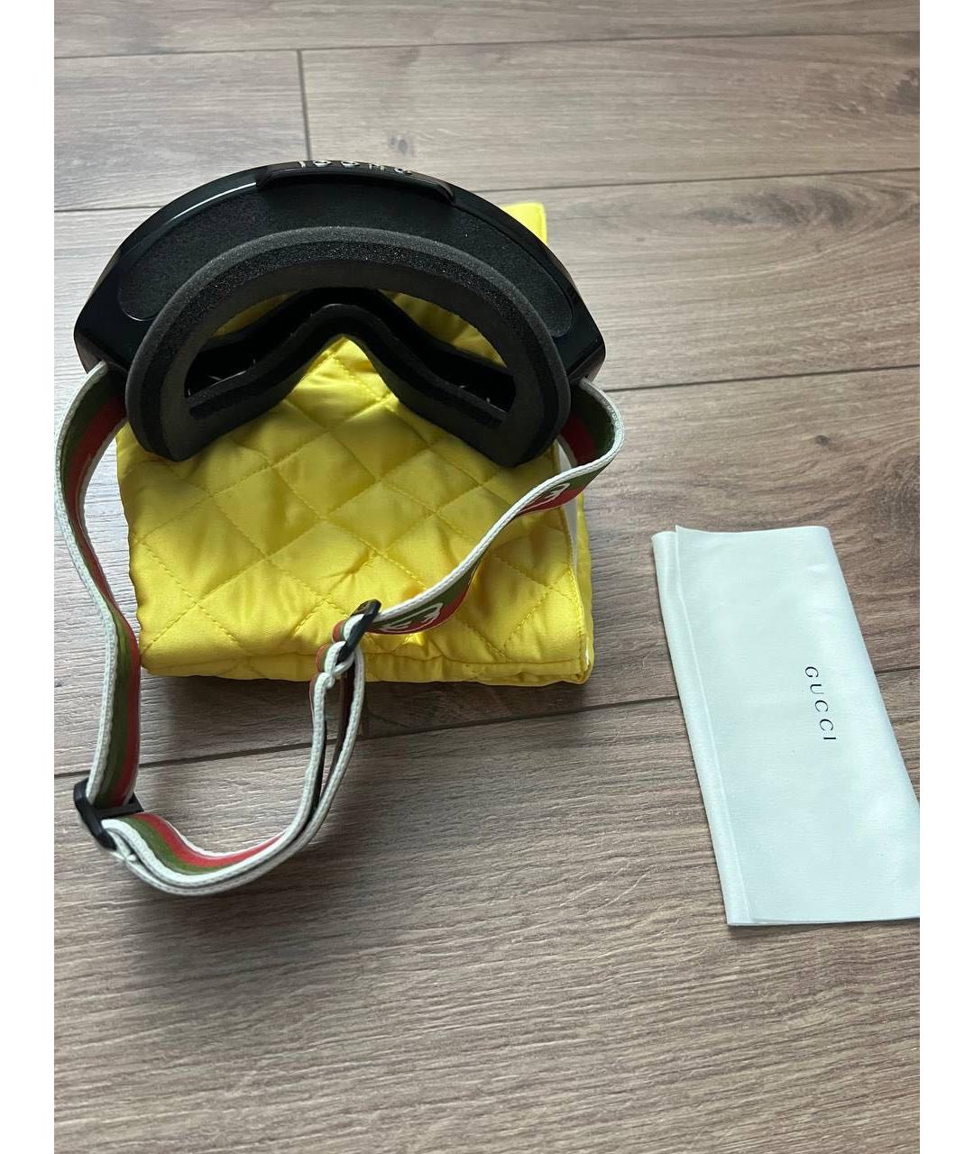 GUCCI Черные пластиковые солнцезащитные очки, фото 4