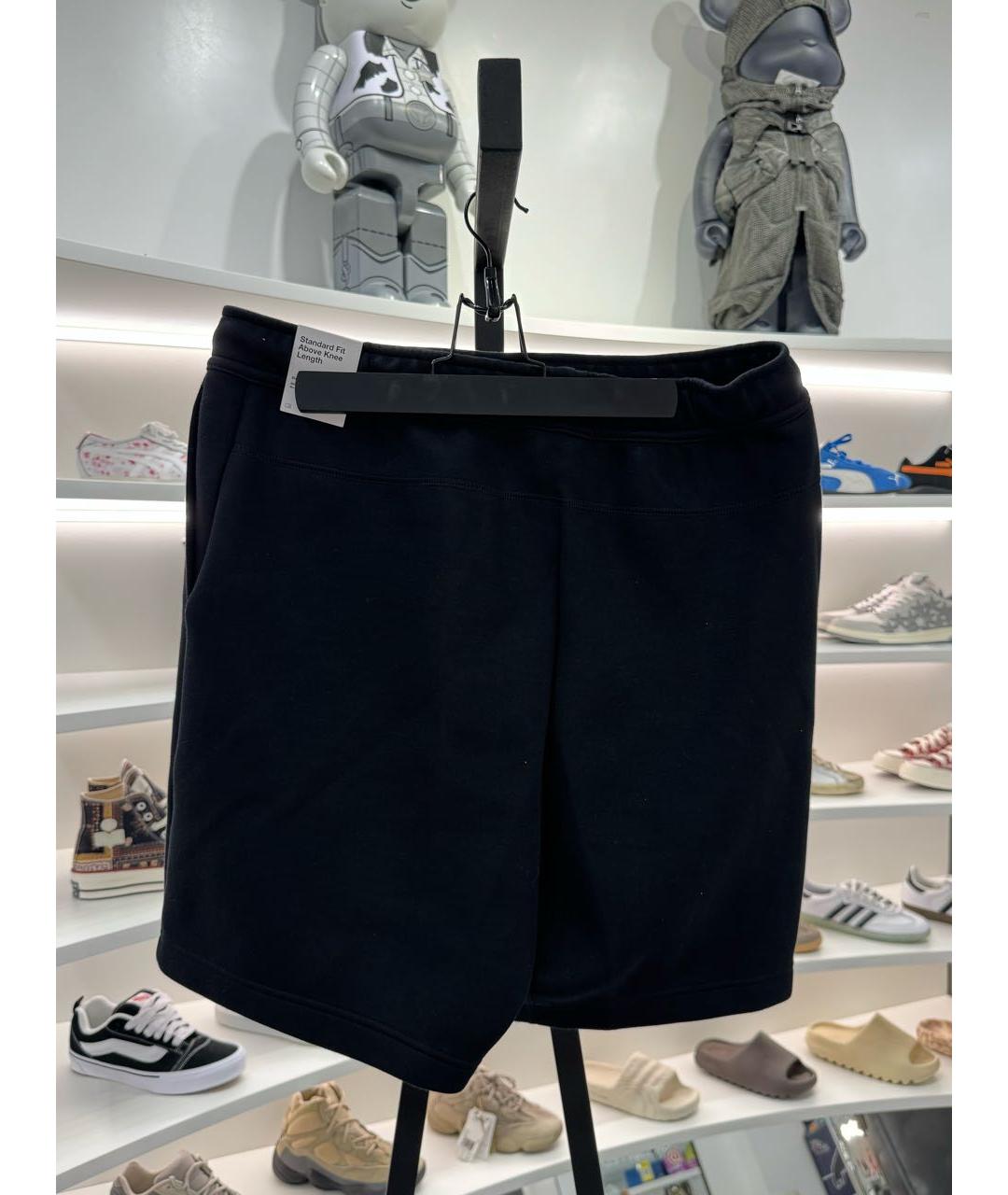 NIKE Черные хлопковые шорты, фото 3