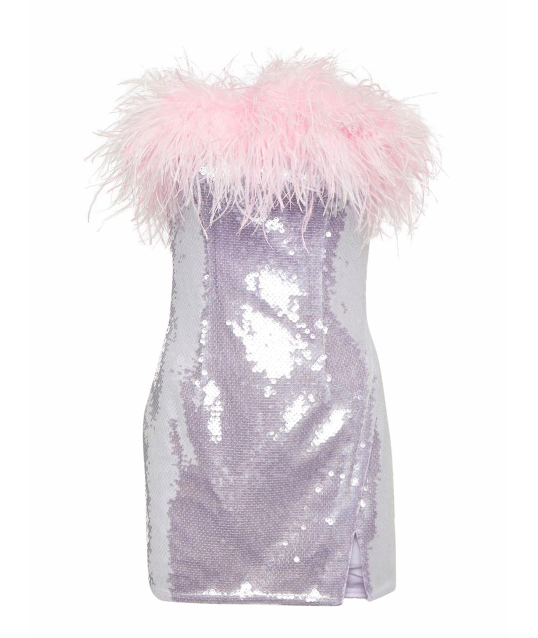 SELF-PORTRAIT Розовое коктейльное платье, фото 1