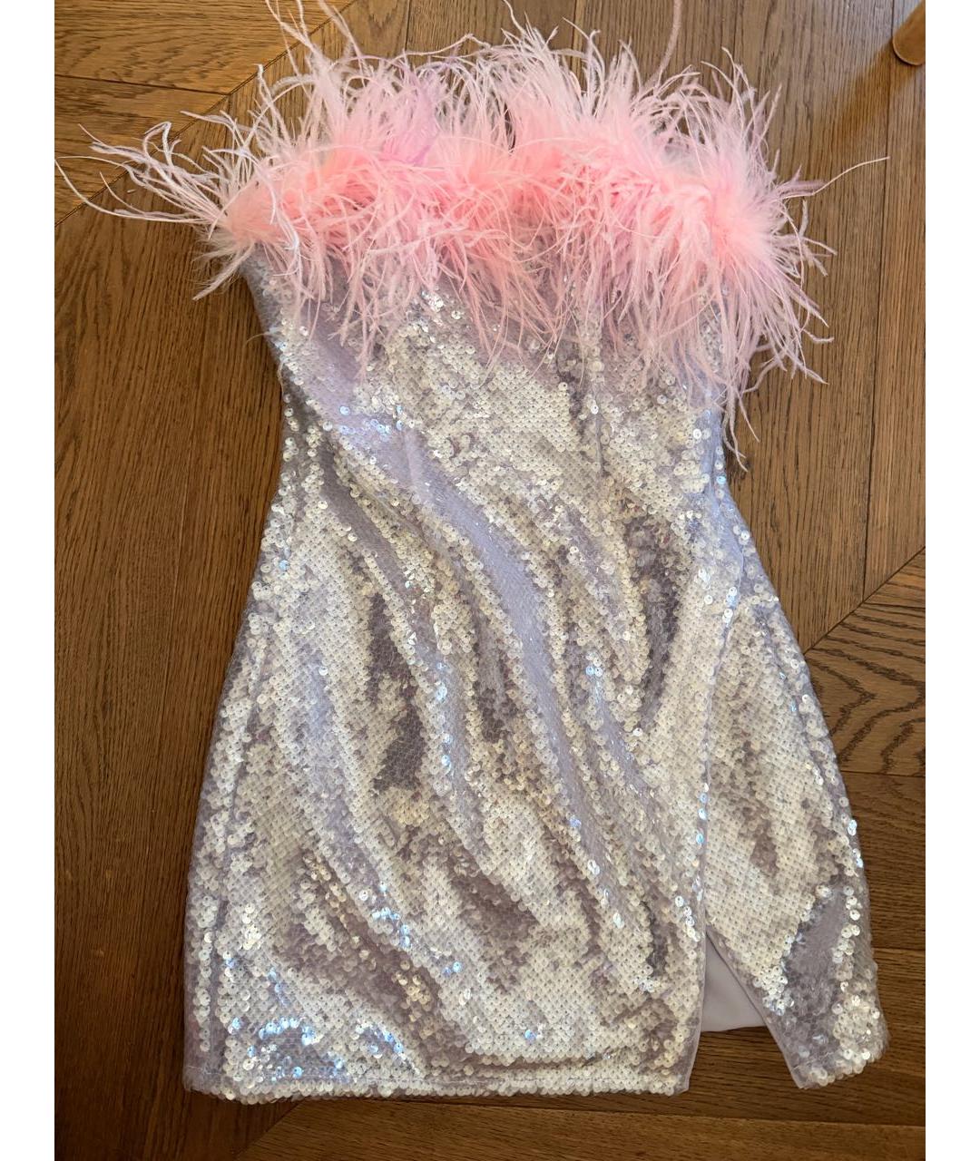 SELF-PORTRAIT Розовое коктейльное платье, фото 3