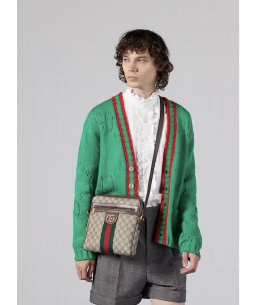 GUCCI Бежевая сумка на плечо, фото 4