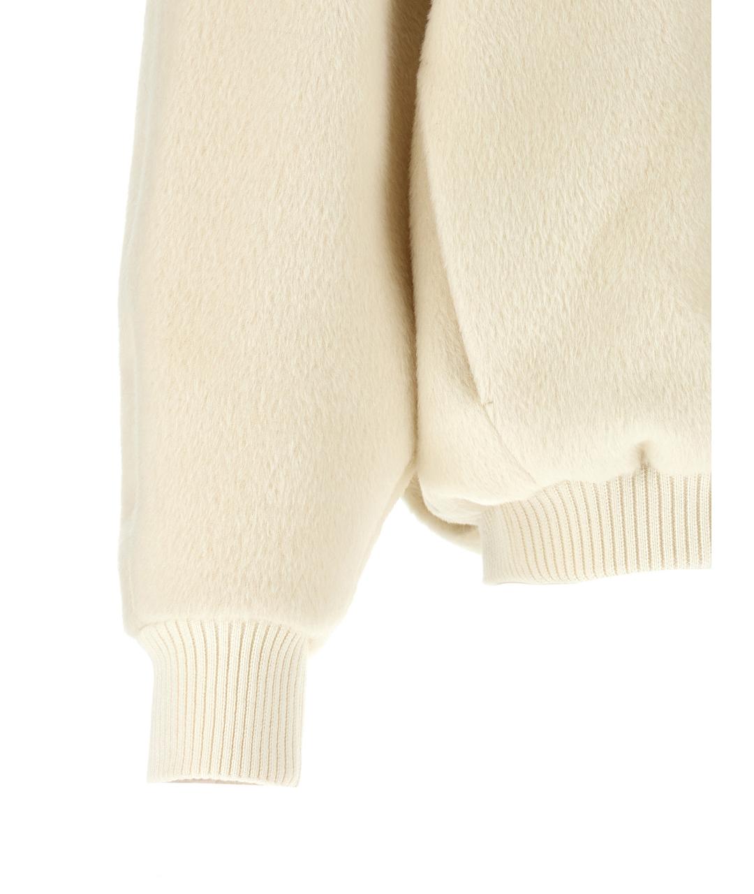 JACQUEMUS Белая шерстяная куртка, фото 4