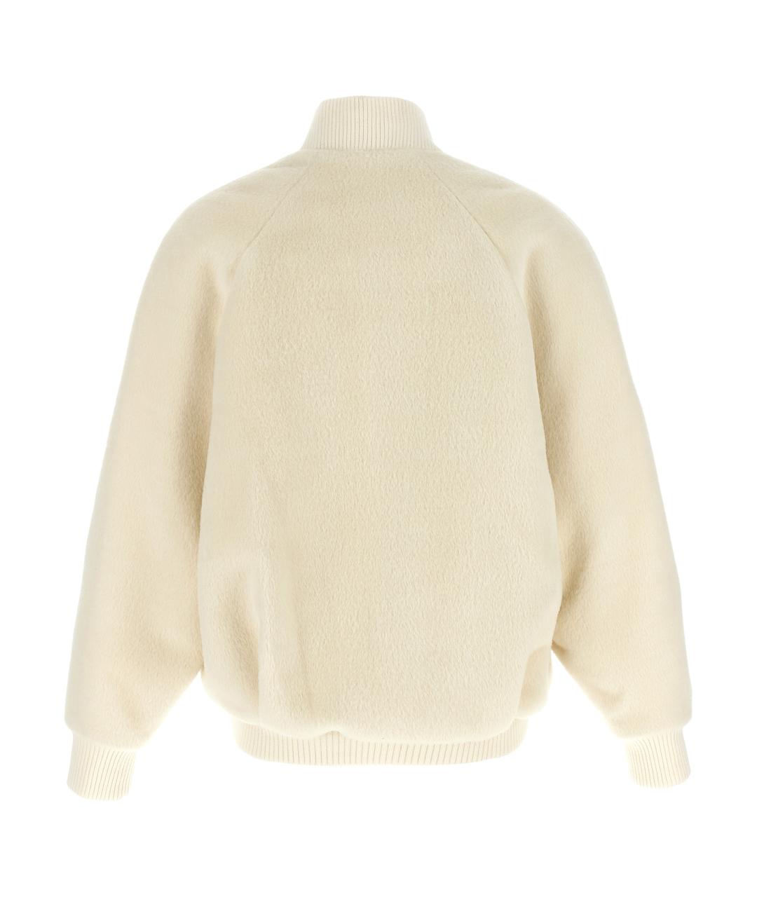 JACQUEMUS Белая шерстяная куртка, фото 2