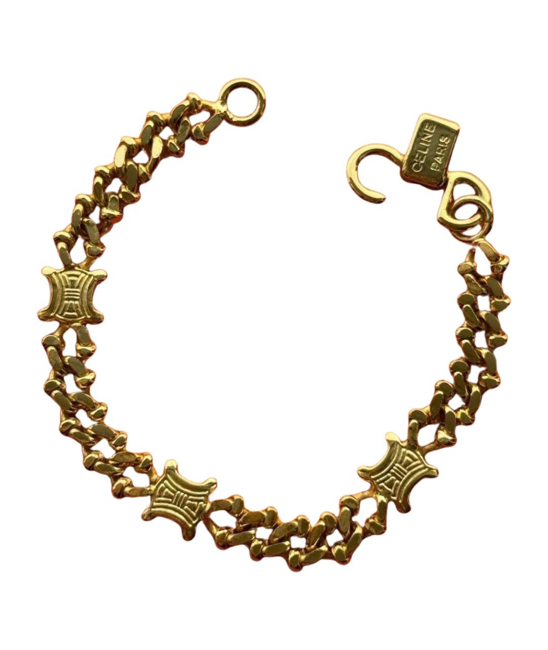 CELINE Золотой браслет, фото 1