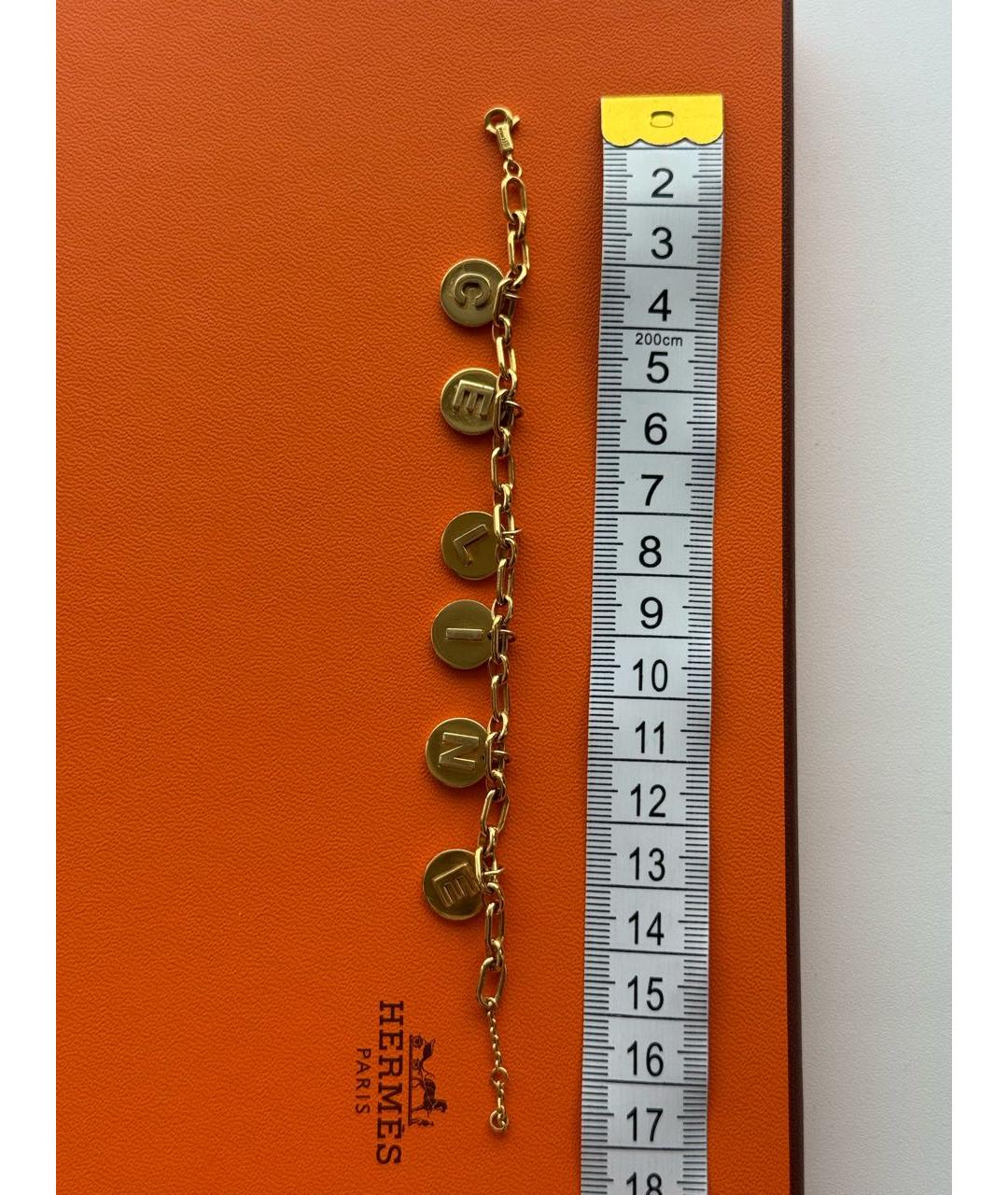 CELINE Золотой браслет, фото 5