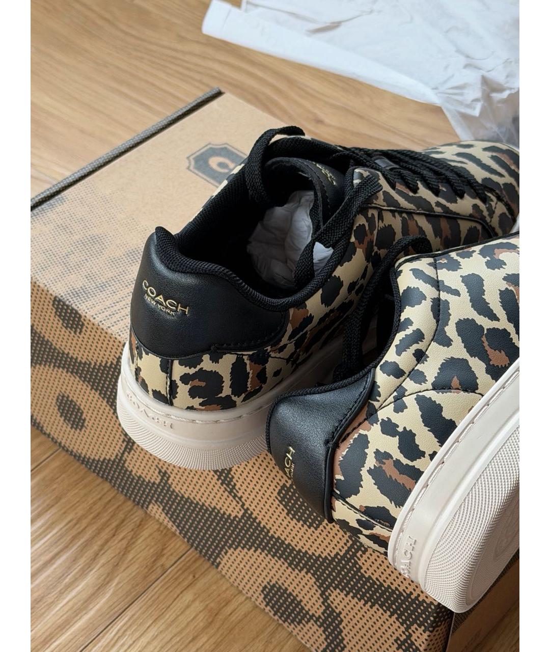 COACH Коричневые кроссовки, фото 8
