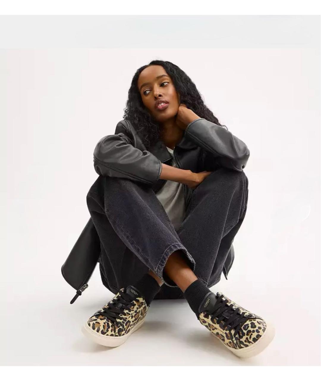 COACH Коричневые кроссовки, фото 4