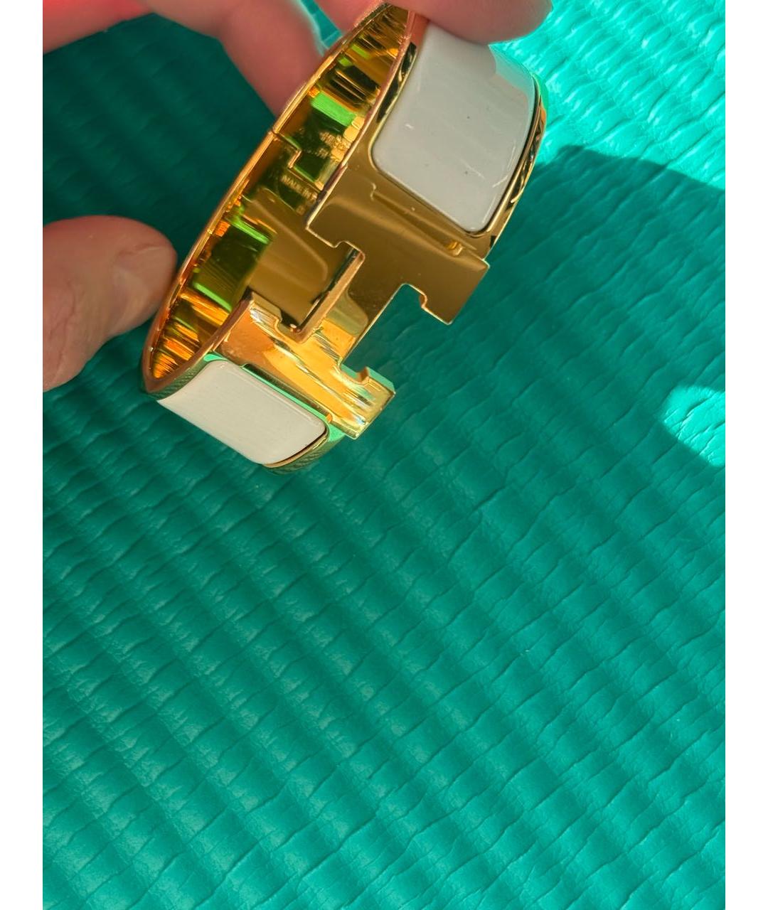 HERMES Белый браслет, фото 2