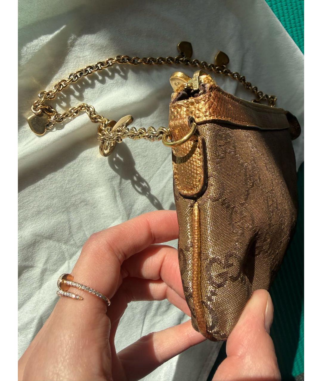 GUCCI Коричневая сумка через плечо, фото 6