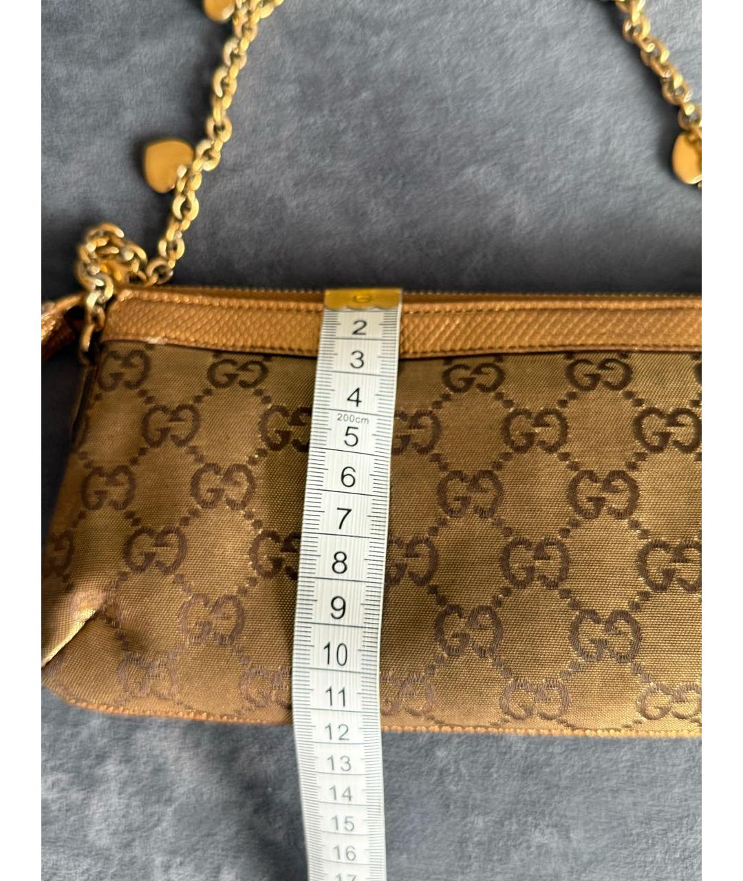 GUCCI Коричневая сумка через плечо, фото 3