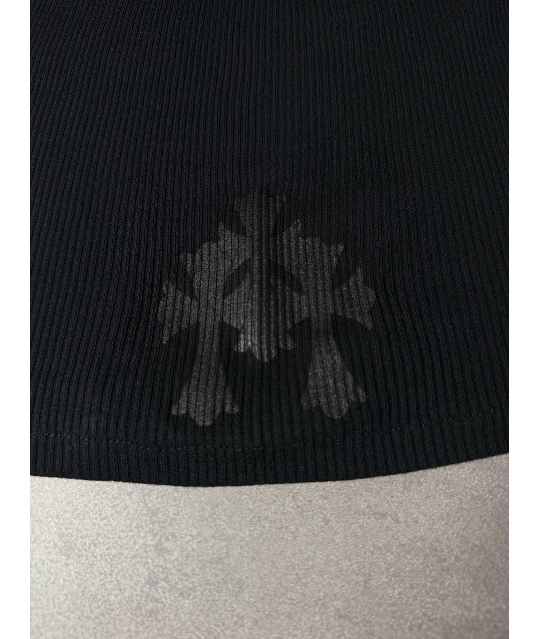 CHROME HEARTS Черная хлопковая майка, фото 6