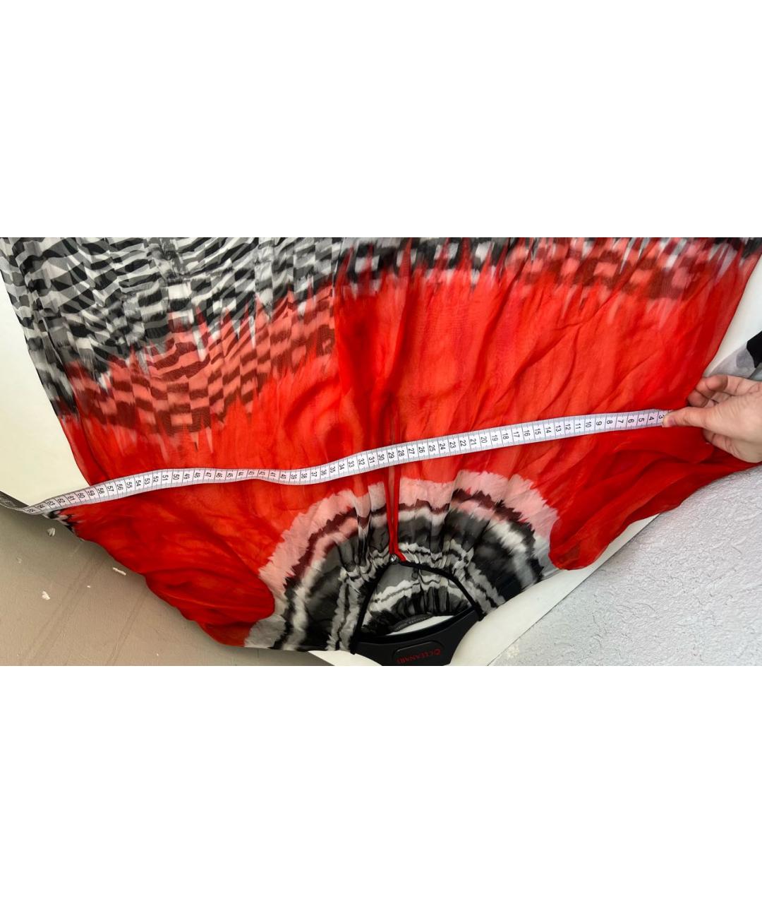 ALEXANDER MCQUEEN Черная шелковая блузы, фото 5