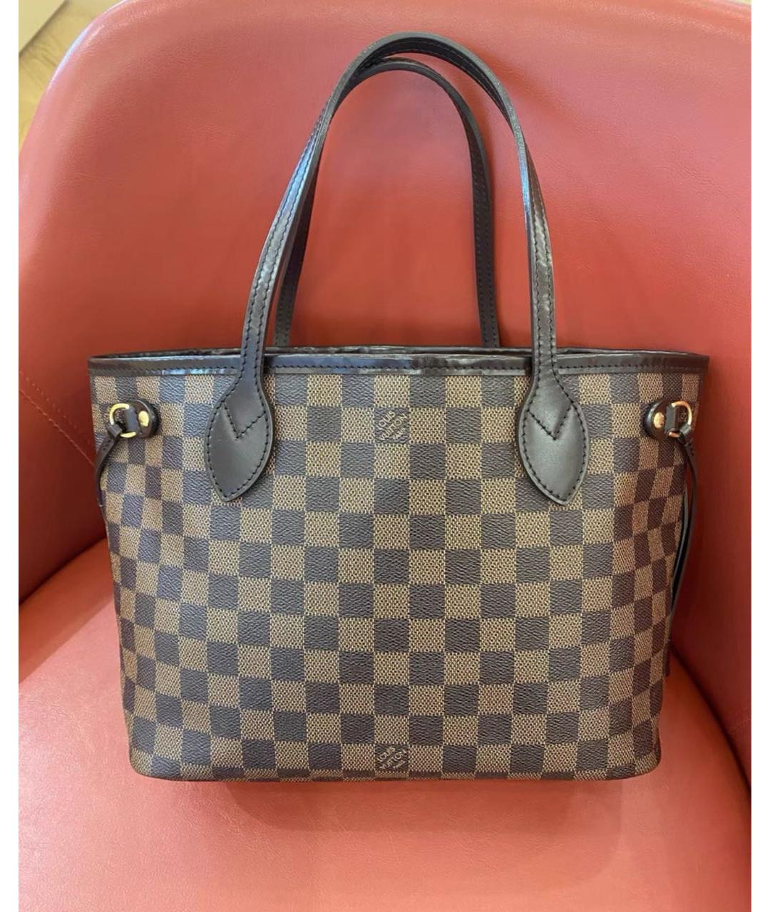 LOUIS VUITTON Коричневая сумка тоут, фото 2