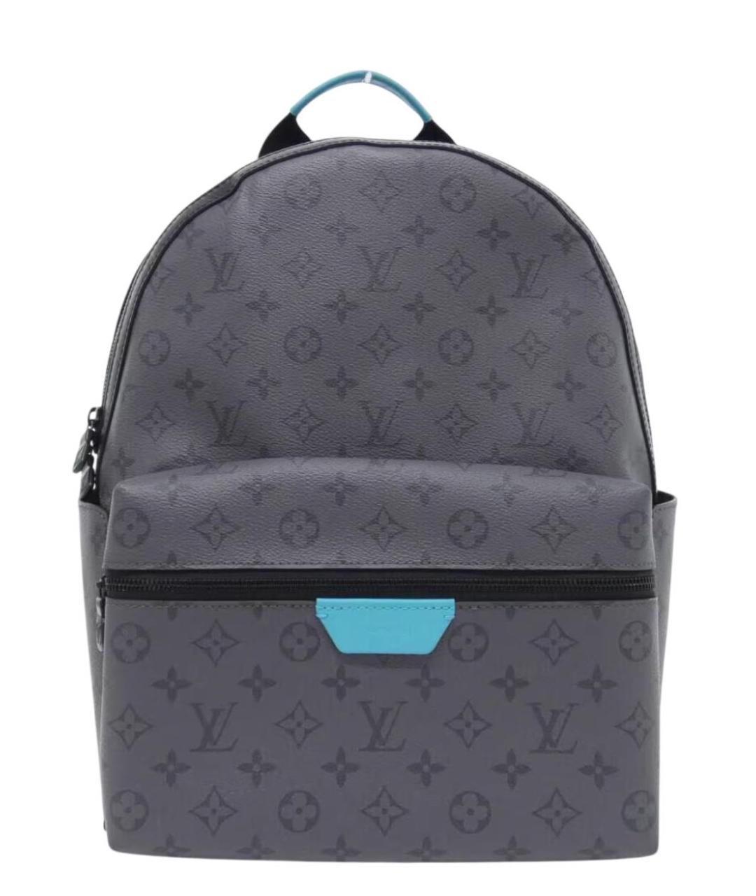 LOUIS VUITTON Антрацитовый рюкзак, фото 9