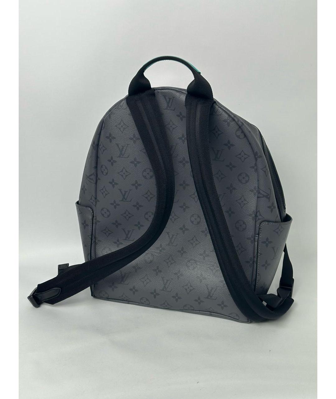 LOUIS VUITTON Антрацитовый рюкзак, фото 4