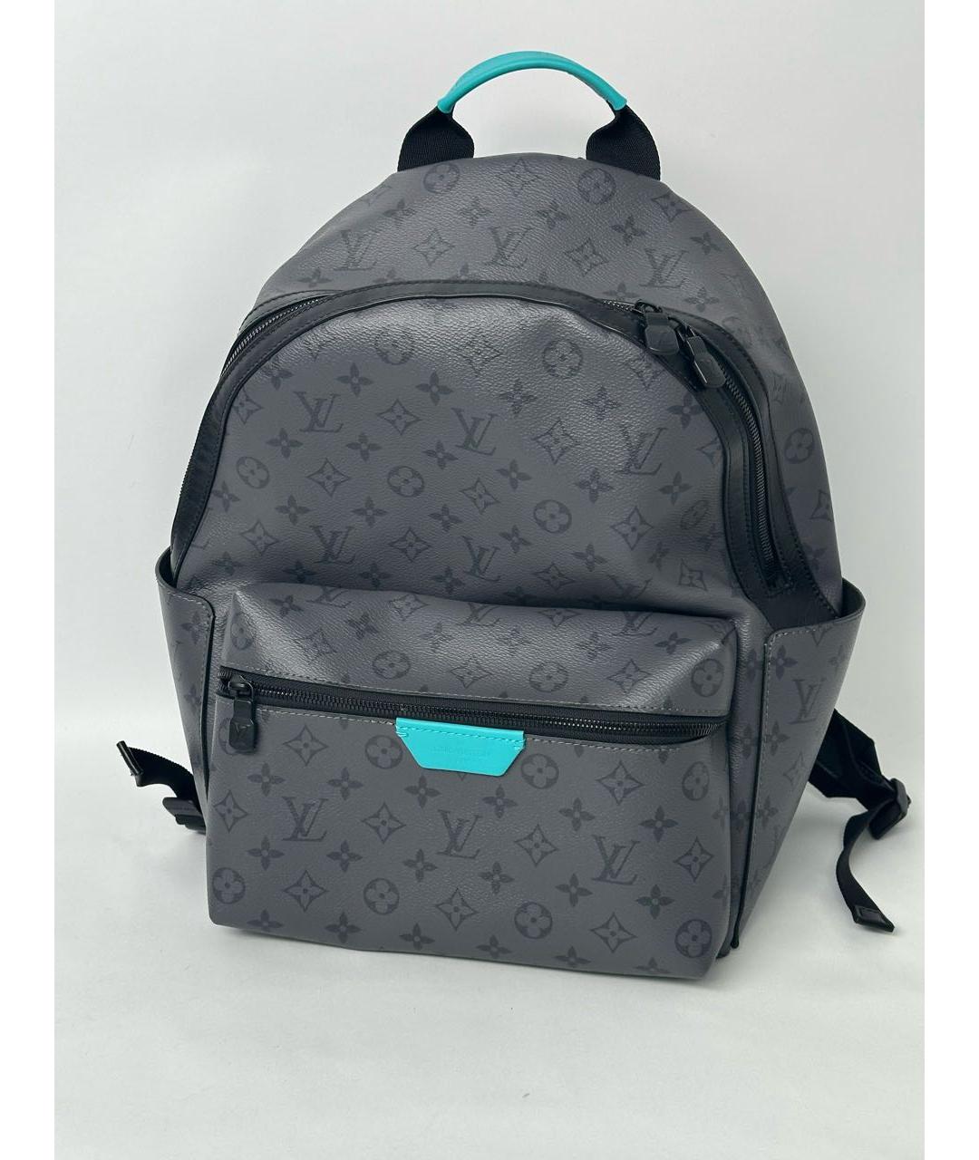 LOUIS VUITTON Антрацитовый рюкзак, фото 2