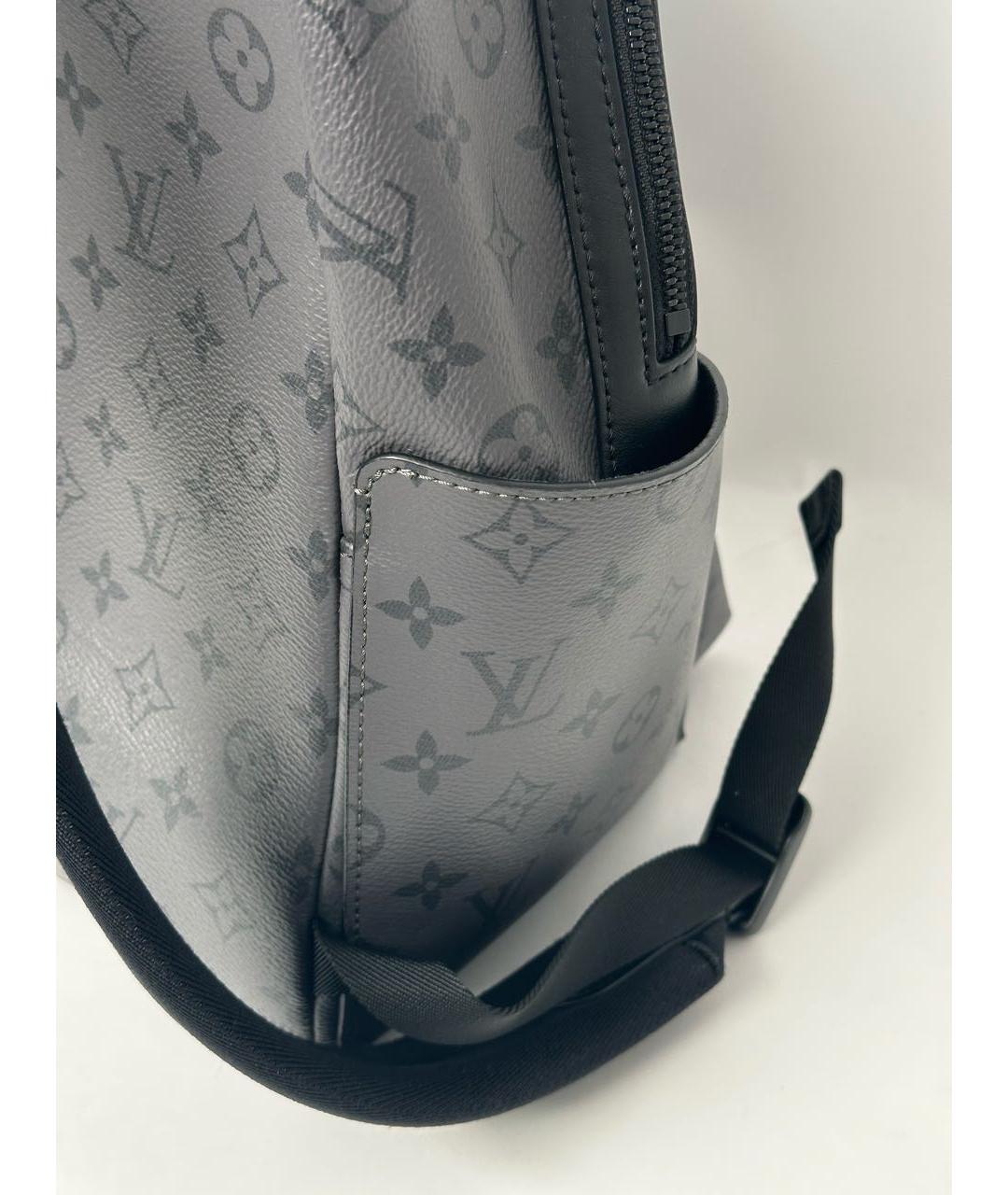 LOUIS VUITTON Антрацитовый рюкзак, фото 5
