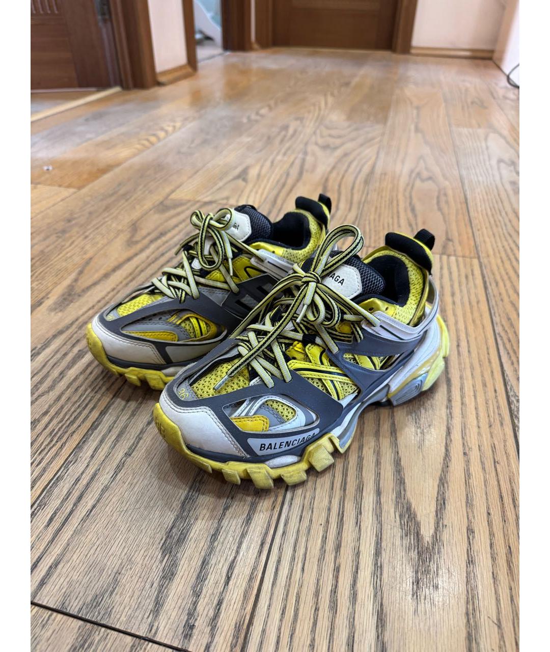 BALENCIAGA Желтые кроссовки, фото 5