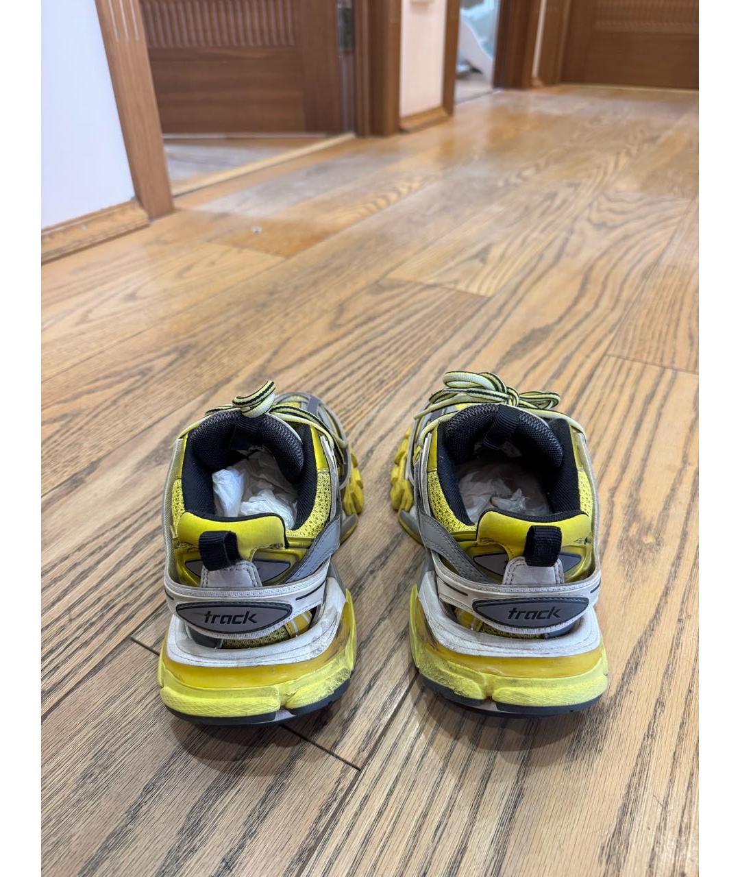 BALENCIAGA Желтые кроссовки, фото 4