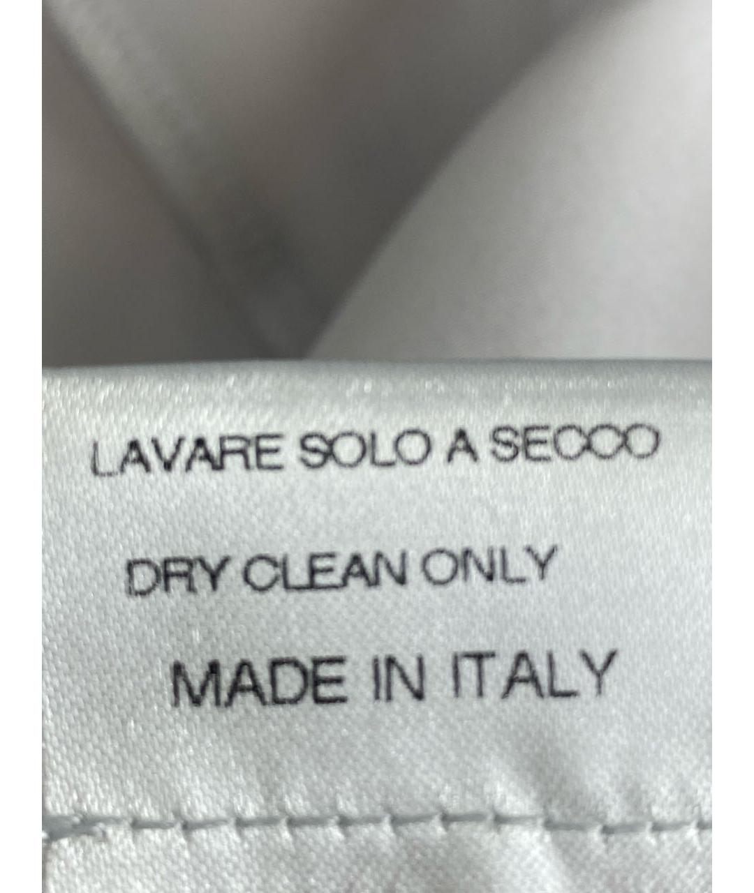 LIVIANA CONTI Серое шелковое платье, фото 8
