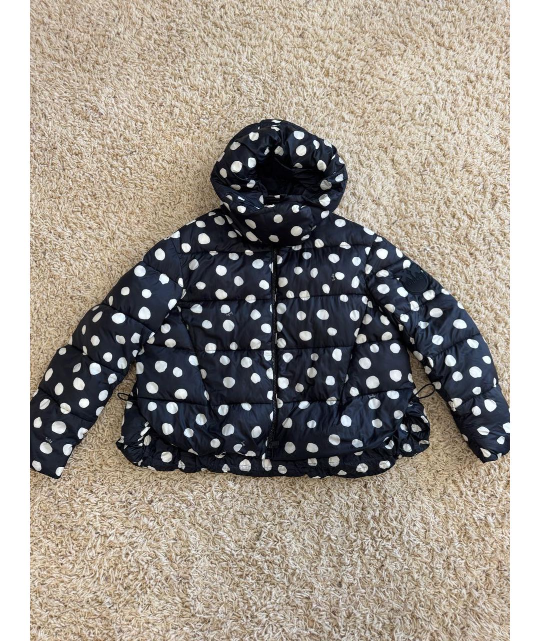 PINKO Черная полиэстеровая куртка, фото 8