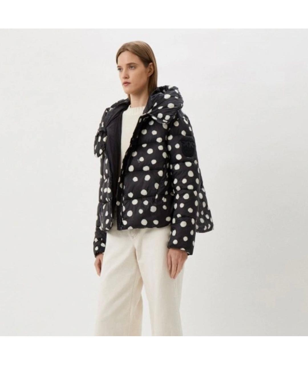 PINKO Черная полиэстеровая куртка, фото 5