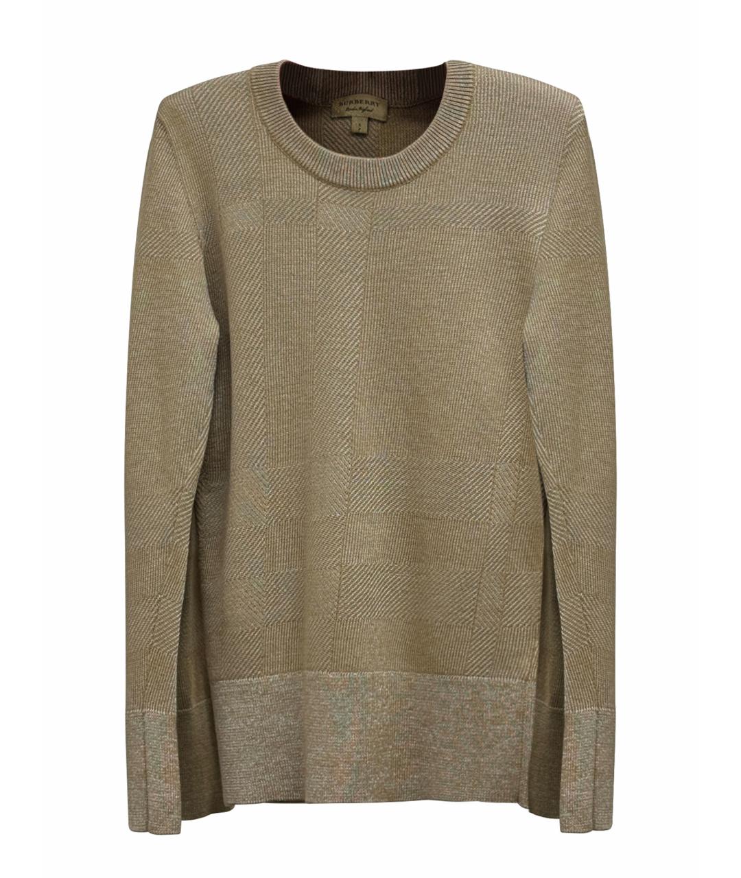 BURBERRY Бежевый джемпер / свитер, фото 1