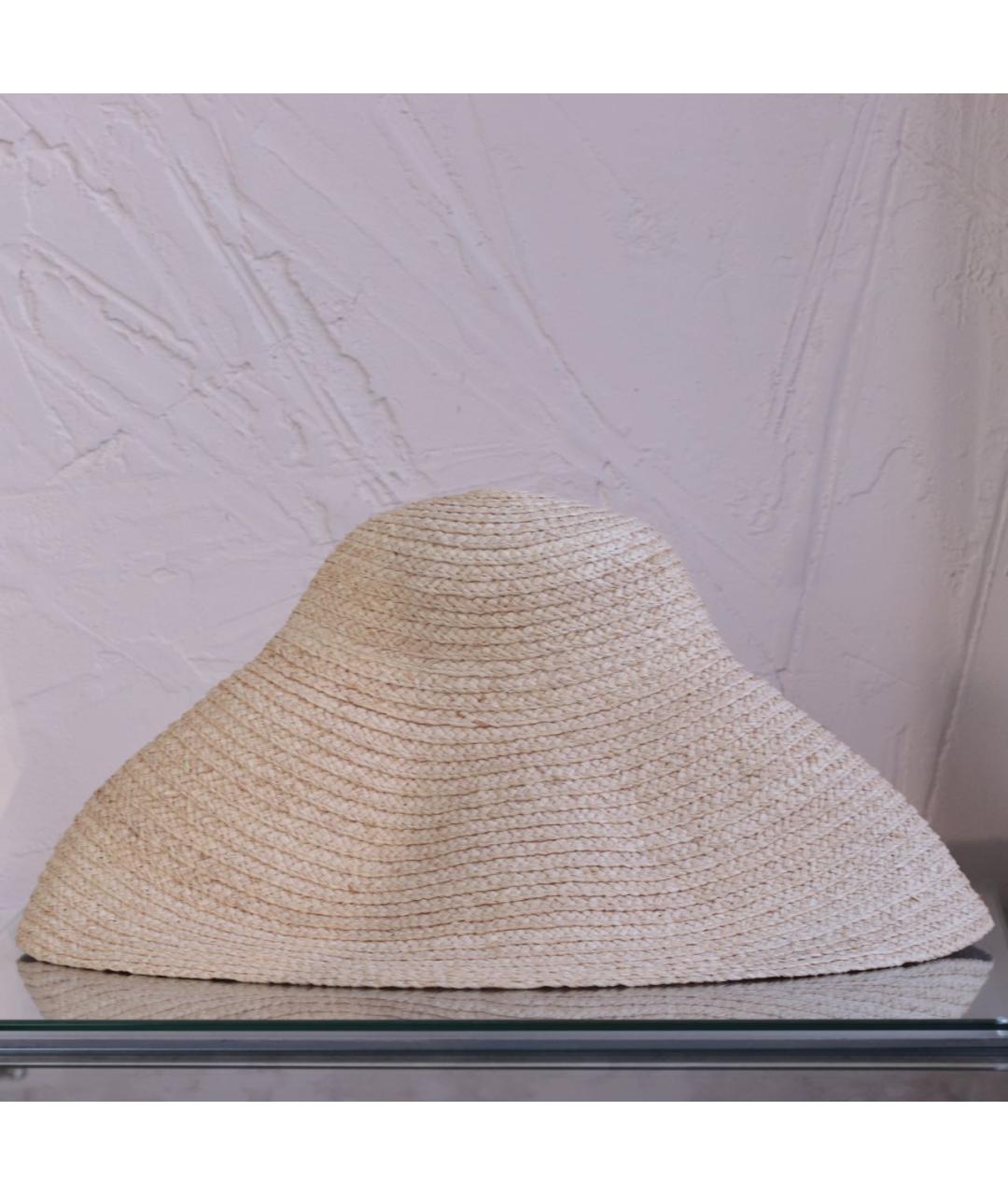 JACQUEMUS Бежевая шляпа, фото 2