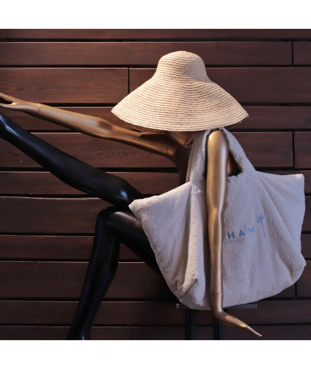 JACQUEMUS Бежевая шляпа, фото 6