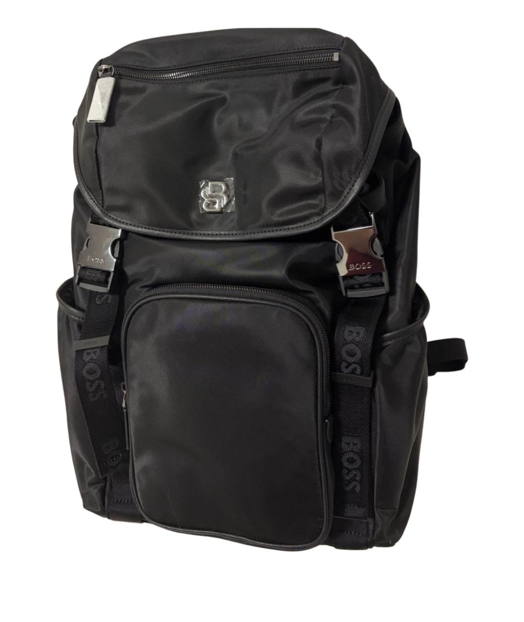 HUGO BOSS Черный рюкзак, фото 1