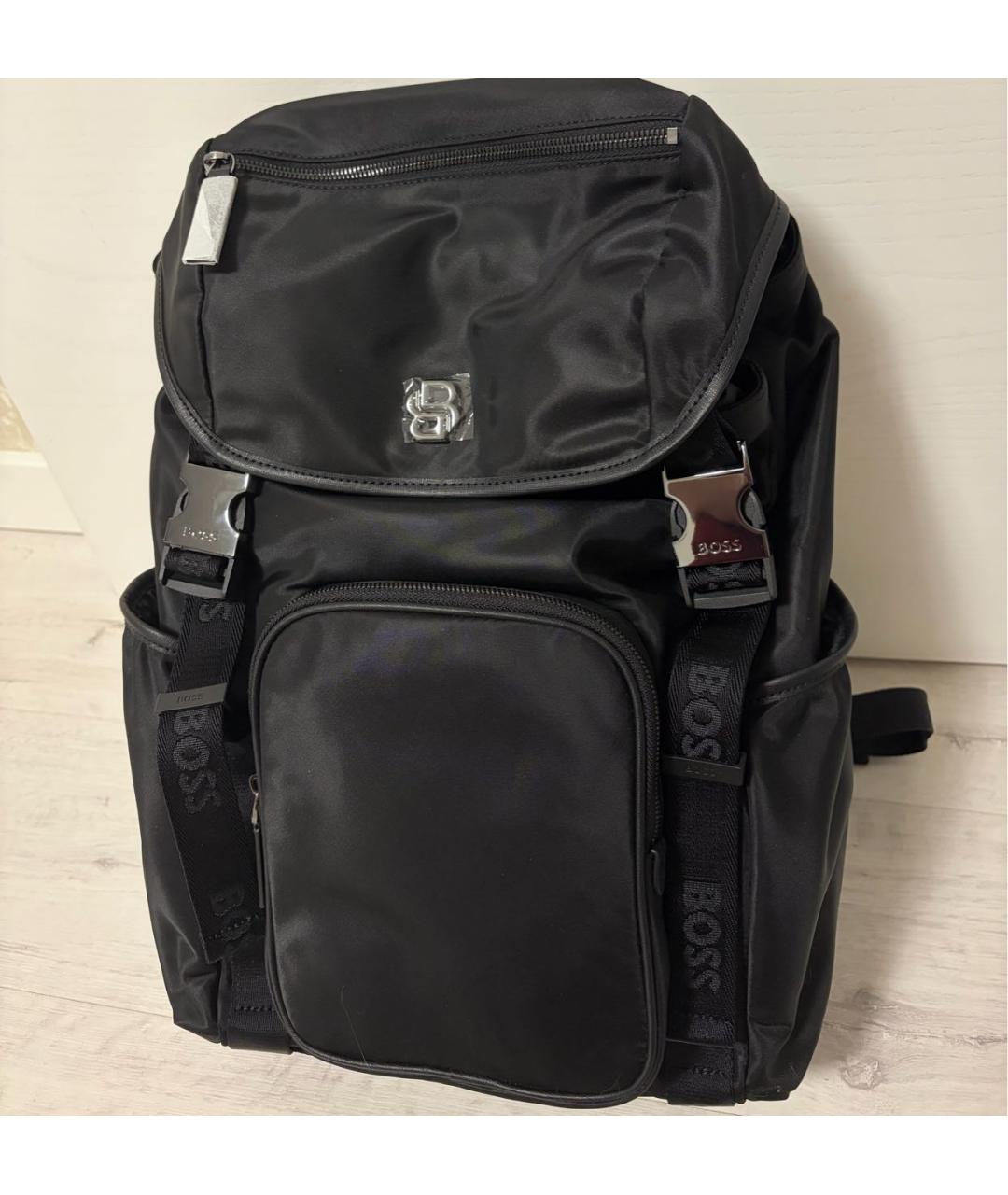 HUGO BOSS Черный рюкзак, фото 5