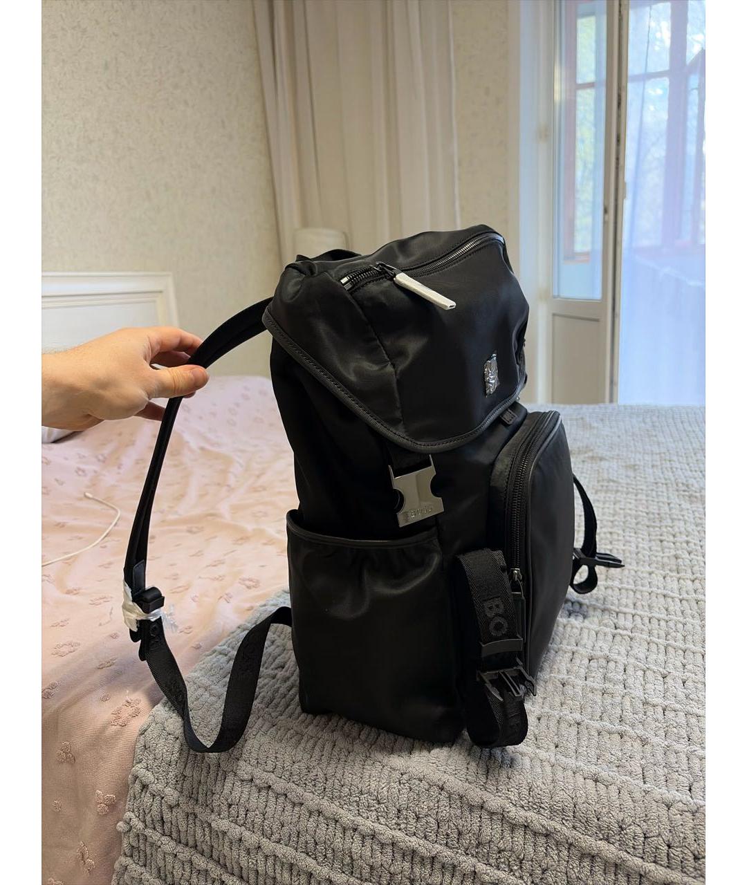 HUGO BOSS Черный рюкзак, фото 2