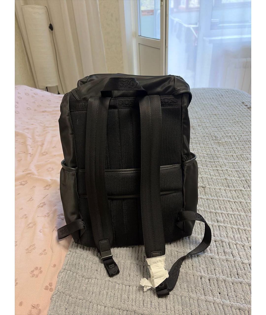 HUGO BOSS Черный рюкзак, фото 3