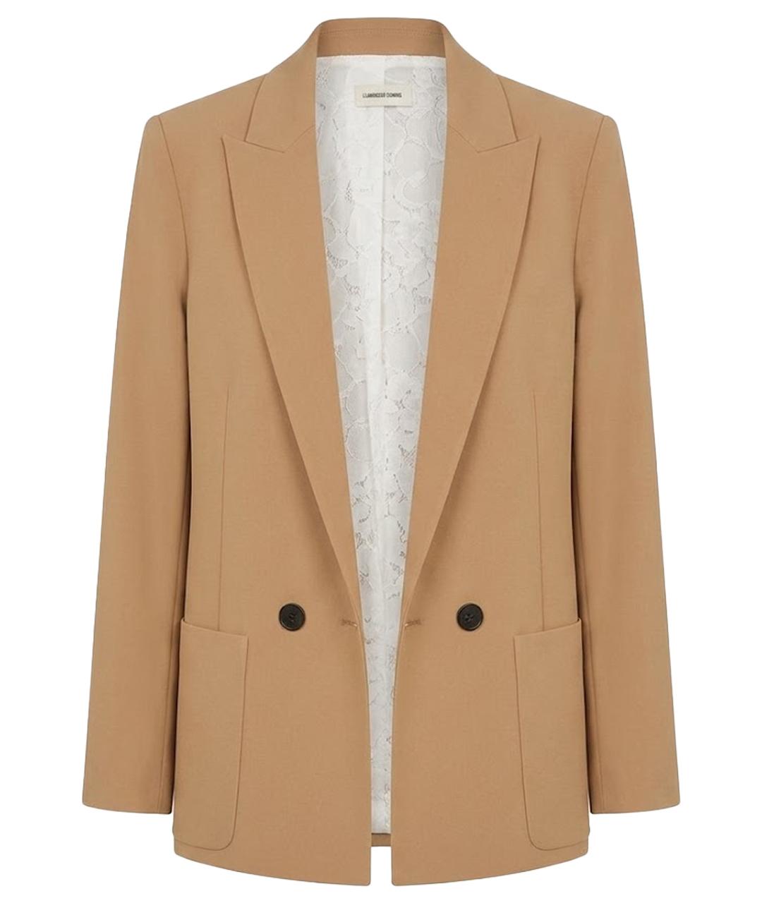 ZADIG & VOLTAIRE Коричневый шелковый жакет/пиджак, фото 1