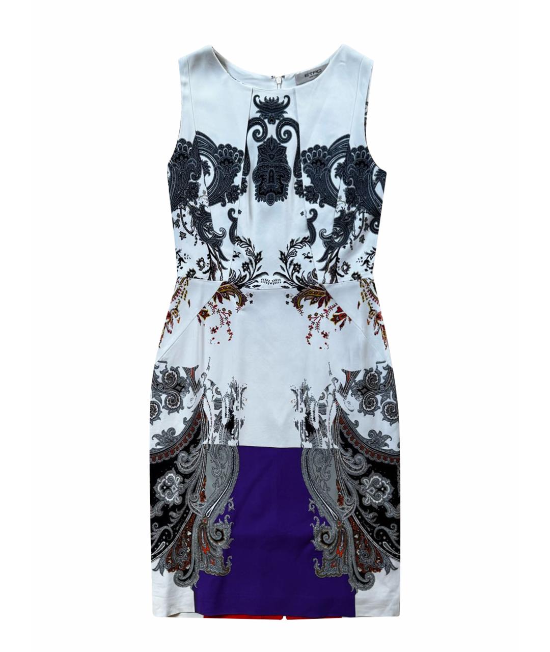 ETRO Мульти вискозное коктейльное платье, фото 1