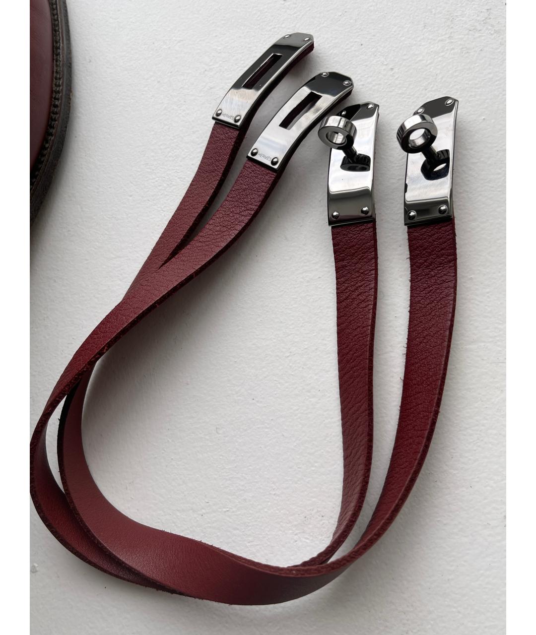 HERMES Коричневые кожаные сапоги, фото 9