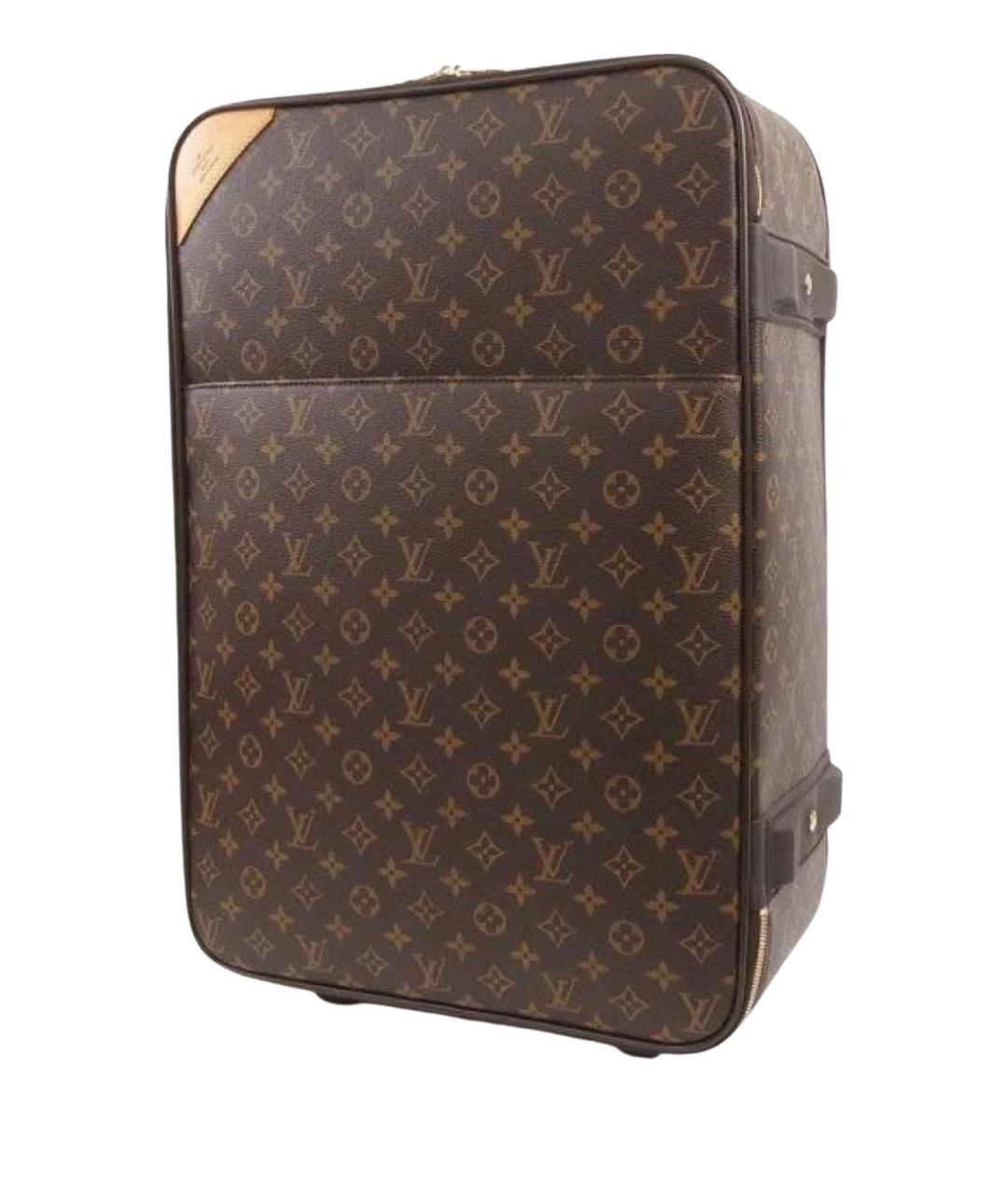 LOUIS VUITTON Коричневый чемодан, фото 1