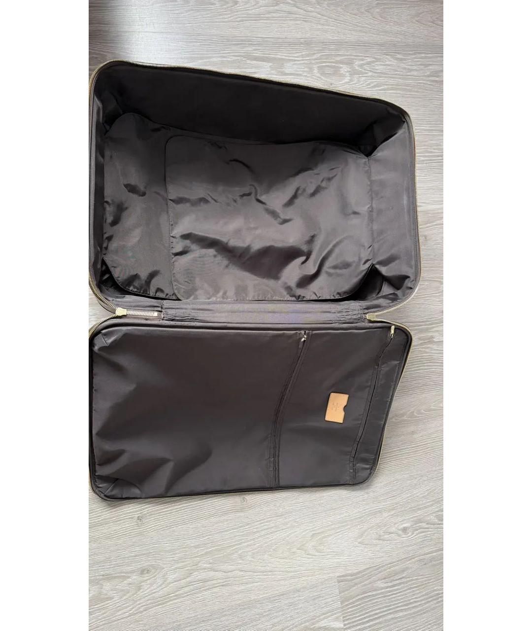 LOUIS VUITTON Коричневый чемодан, фото 6