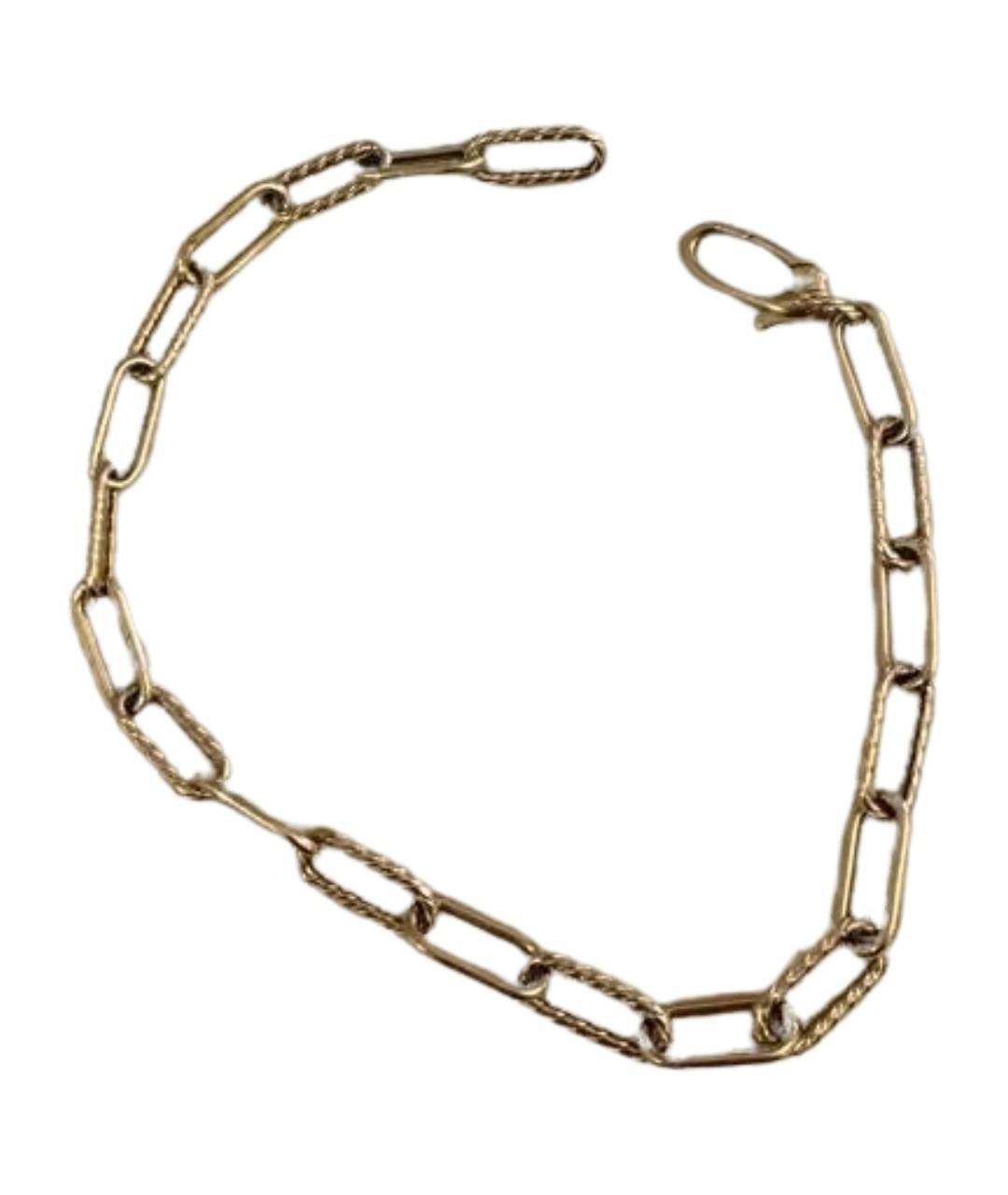 David Yurman Желтый браслет из желтого золота, фото 1