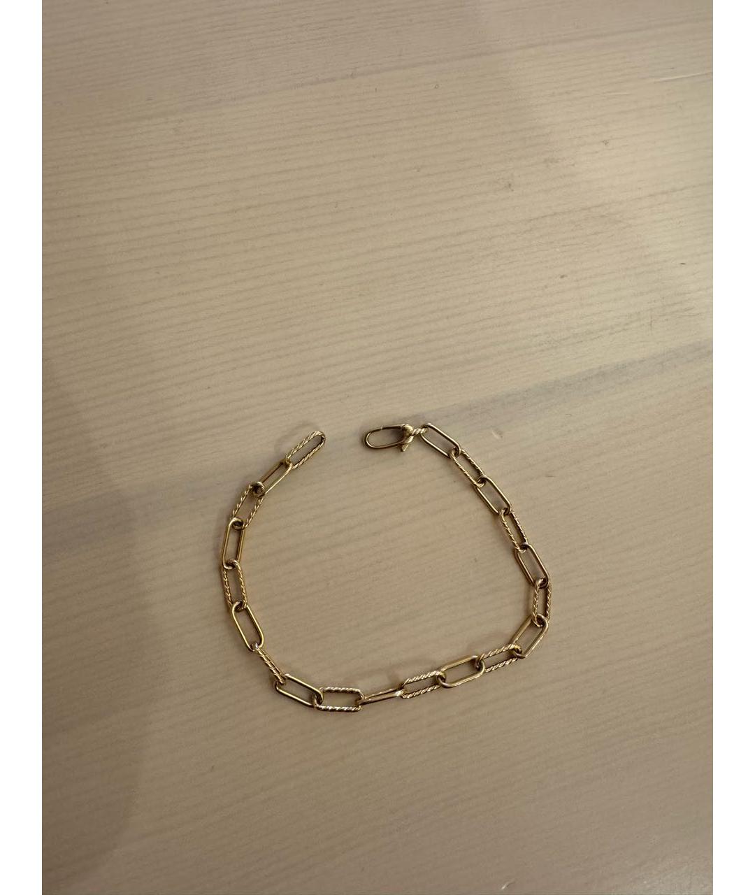 David Yurman Желтый браслет из желтого золота, фото 3