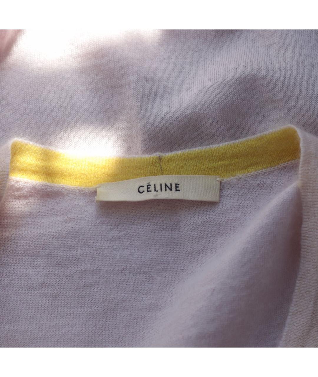 CELINE Розовый кашемировый джемпер / свитер, фото 3