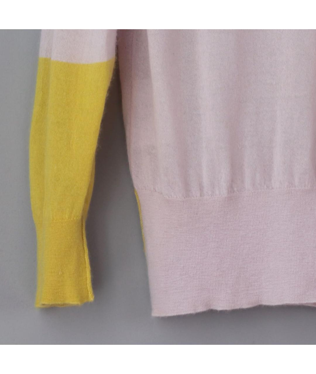 CELINE Розовый кашемировый джемпер / свитер, фото 4