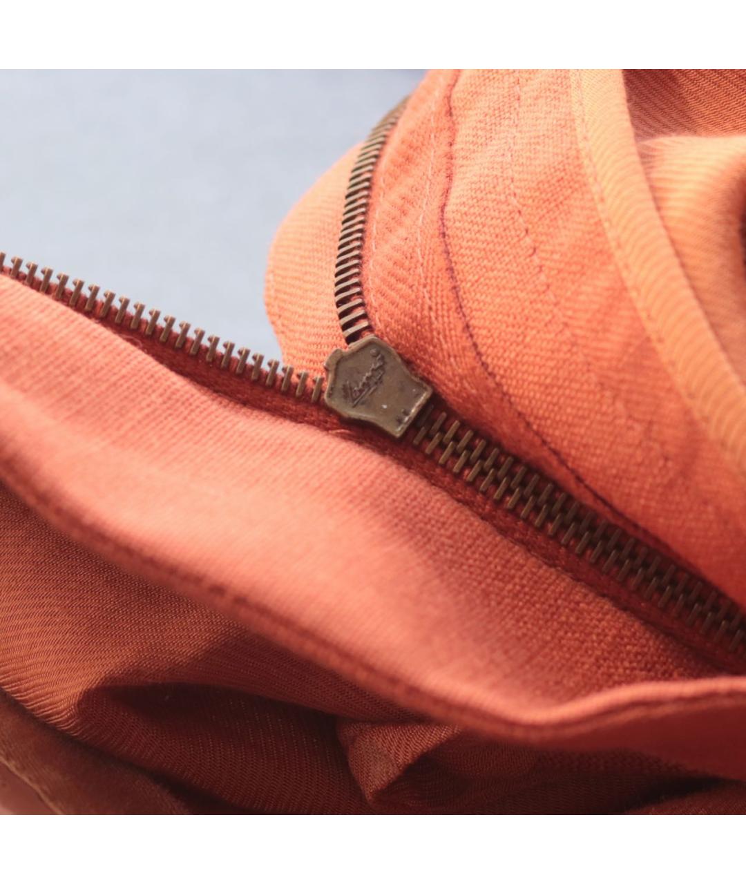 STELLA MCCARTNEY Коралловые шерстяные прямые брюки, фото 8