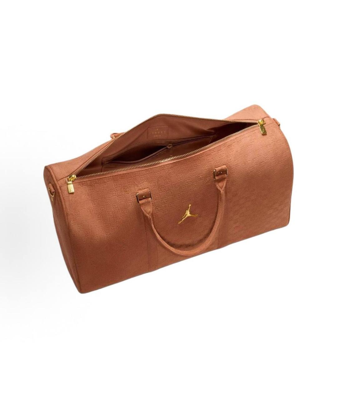 JORDAN Бежевая дорожная/спортивная сумка, фото 2