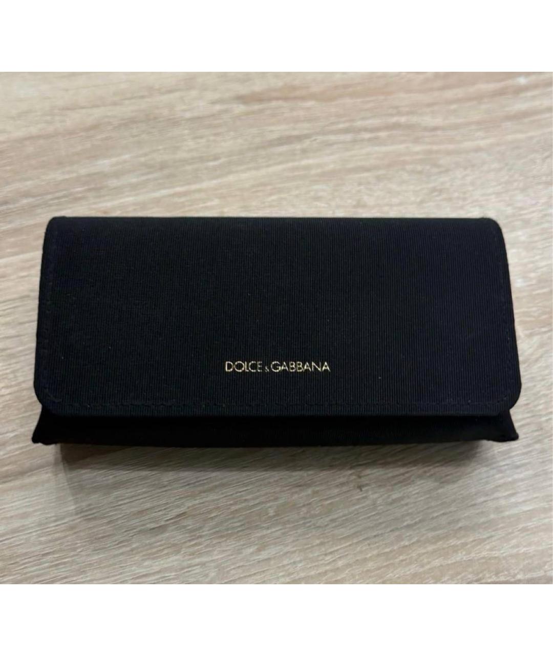 DOLCE&GABBANA Коричневые пластиковые солнцезащитные очки, фото 4