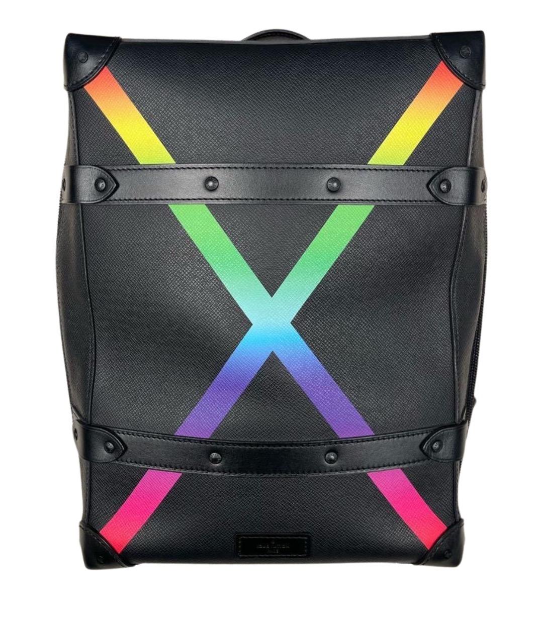 LOUIS VUITTON Черный кожаный рюкзак, фото 1