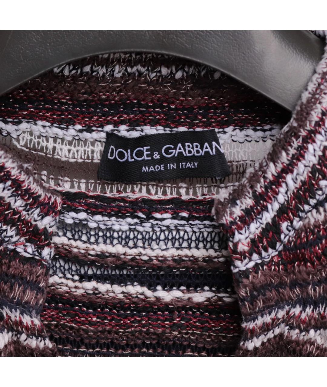 DOLCE&GABBANA Мульти хлопковый джемпер / свитер, фото 3