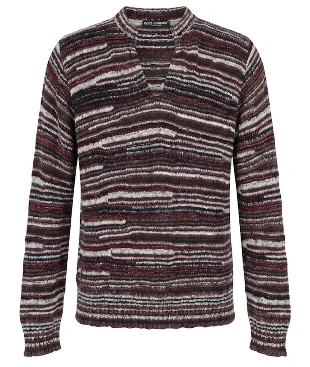 DOLCE&GABBANA Мульти хлопковый джемпер / свитер, фото 1